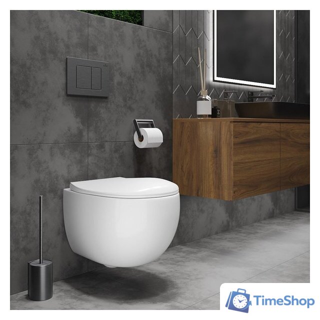 Унитаз подвесной Roxen EGG 530170-01 Rimless Soft Close NC - Изображение №5 — Интернет-магазин Time-Shop