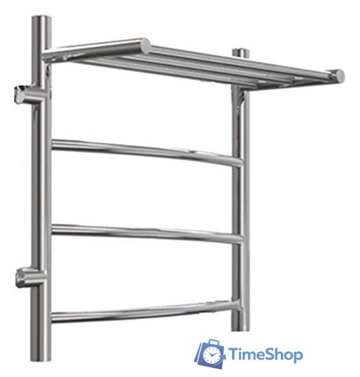 Полотенцесушитель Granula Классик 50x60 с полкой (боковое подключение, слева) - Изображение №1 — Интернет-магазин Time-Shop