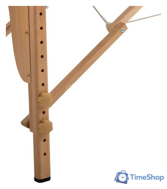 Массажный стол Atlas Sport складной 2-с деревянный 70 см (фиолетовый) - Изображение №6 — Интернет-магазин Time-Shop