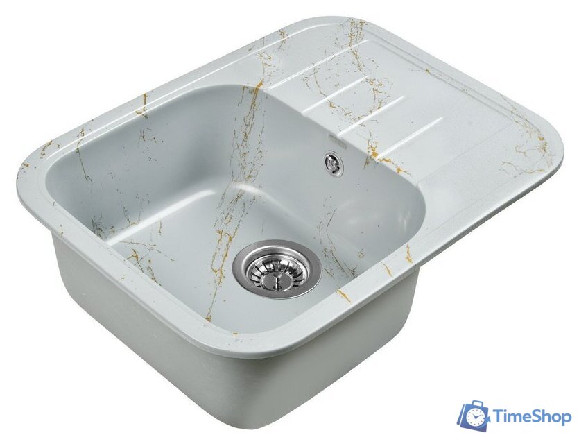 Кухонная мойка Wisent WB20-15 (с сифоном GER013) - Изображение №4 — Интернет-магазин Time-Shop