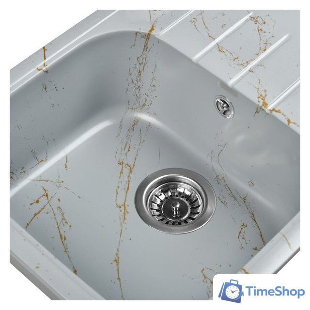 Кухонная мойка Wisent WB20-15 (с сифоном GER013) - Изображение №3 — Интернет-магазин Time-Shop