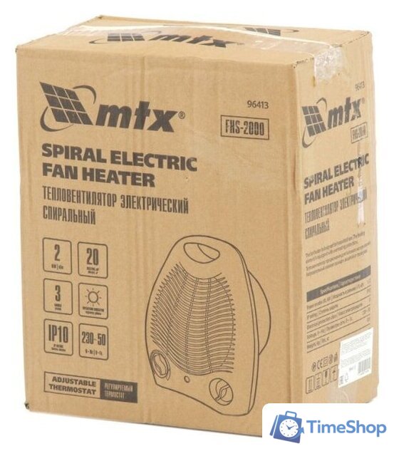 Тепловентилятор MTX FHS-2000 - Изображение №3 — Интернет-магазин Time-Shop