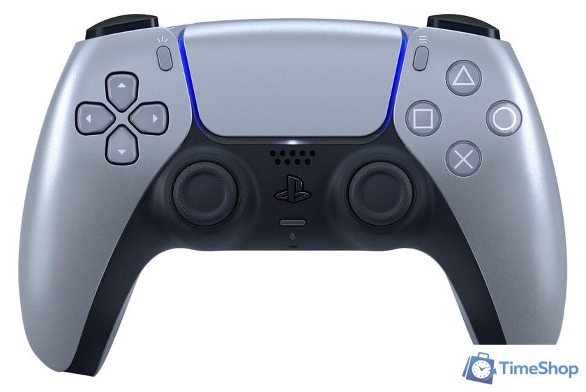 Геймпад Sony DualSense (гладкое серебро) - Изображение №1 — Интернет-магазин Time-Shop