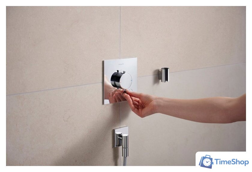 Шланговое подключение Hansgrohe FixFit Fine E 28883000 - Изображение №3 — Интернет-магазин Time-Shop