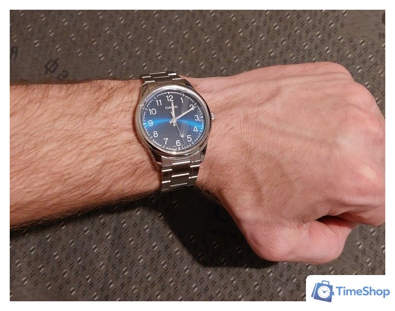 Наручные часы Casio MTP-V005D-2B4 - Изображение №6 — Интернет-магазин Time-Shop