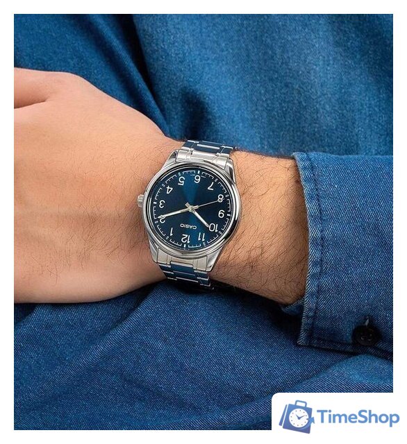 Наручные часы Casio MTP-V005D-2B4 - Изображение №2 — Интернет-магазин Time-Shop