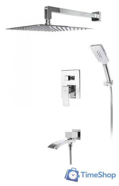 Душевая система  Hansberge H6077 (хром) - Изображение №1 — Интернет-магазин Time-Shop