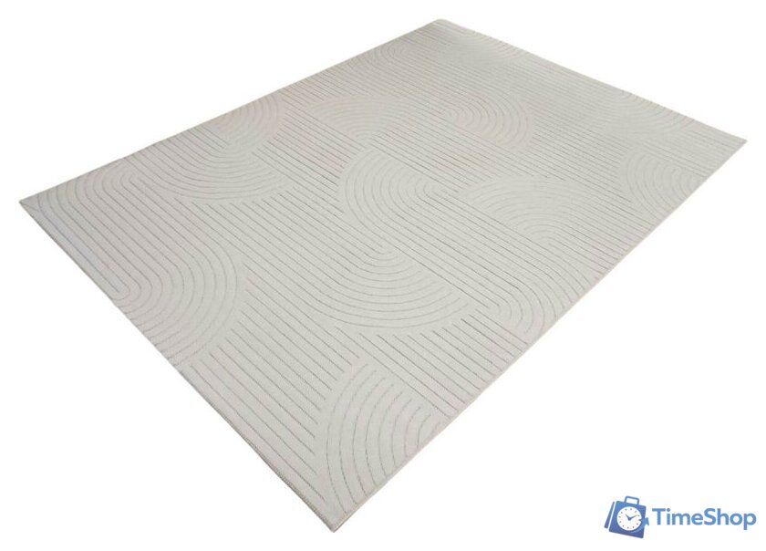 Ковер для жилой комнаты Radjab Carpet Сканди Сизаль Прямоугольник 10949A 12270RK (1.6x3, Krem/Krem) - Изображение №1 — Интернет-магазин Time-Shop