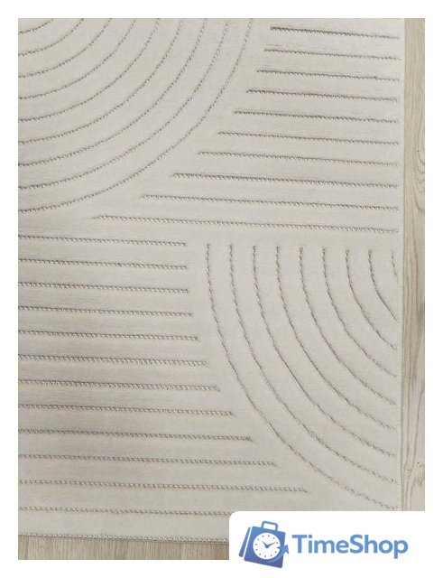 Ковер для жилой комнаты Radjab Carpet Сканди Сизаль Прямоугольник 10949A 12270RK (1.6x3, Krem/Krem) - Изображение №3 — Интернет-магазин Time-Shop