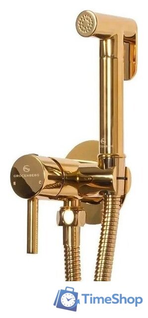 Гигиенический душ Grocenberg GB001 (золото глянец) - Изображение №1 — Интернет-магазин Time-Shop