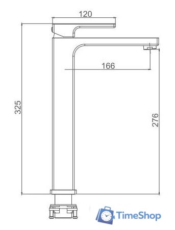 Смеситель Gappo G1017-62 - Изображение №2 — Интернет-магазин Time-Shop