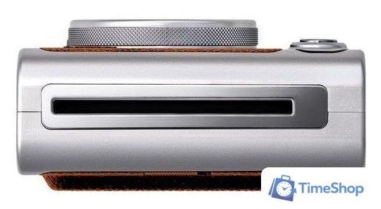 Фотоаппарат Fujifilm Instax Mini Evo (серебристый/коричневый) - Изображение №5 — Интернет-магазин Time-Shop