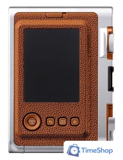 Фотоаппарат Fujifilm Instax Mini Evo (серебристый/коричневый) - Изображение №3 — Интернет-магазин Time-Shop