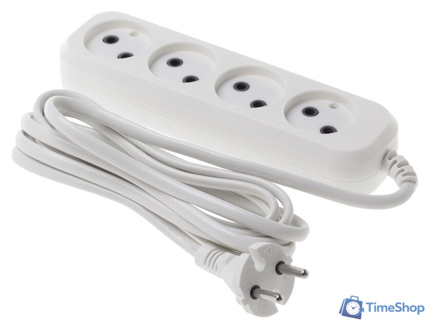 Удлинитель Buro BU-PSL4.3/W - Изображение №1 — Интернет-магазин Time-Shop