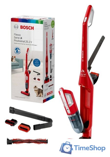 Пылесос Bosch BBH3ZOO25 - Изображение №4 — Интернет-магазин Time-Shop