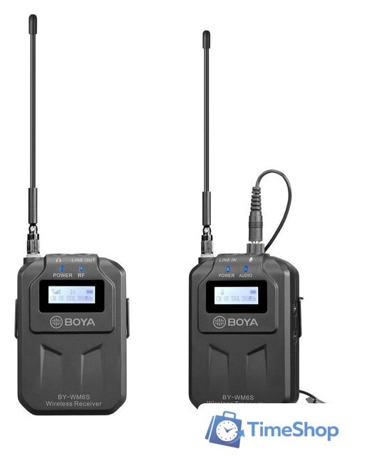 Радиосистема BOYA BY-WM6S - Изображение №2 — Интернет-магазин Time-Shop