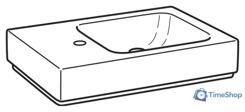 Умывальник Geberit iCon 124153000 - Изображение №2 — Интернет-магазин Time-Shop