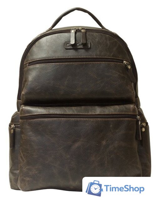 Городской рюкзак Carlo Gattini Faetano 3047-04 (темно-коричневый) - Изображение №2 — Интернет-магазин Time-Shop
