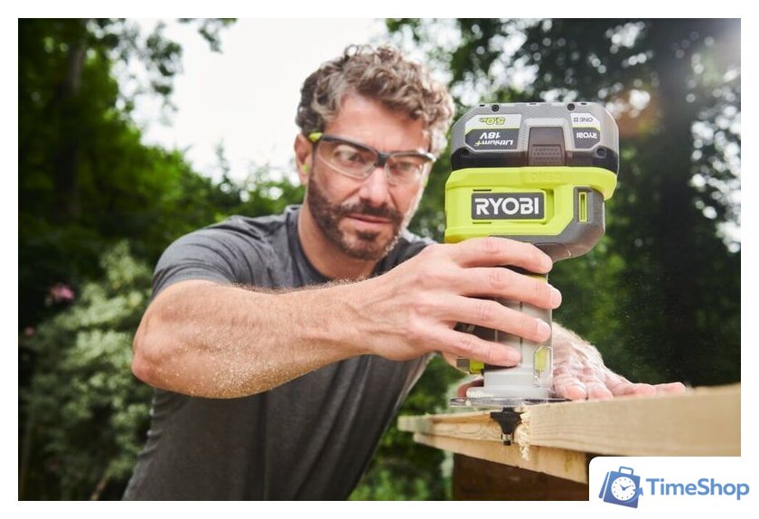 Кромочно-петельный фрезер Ryobi RTR18-0 5133005654 (без АКБ) - Изображение №5 — Интернет-магазин Time-Shop