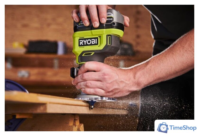 Кромочно-петельный фрезер Ryobi RTR18-0 5133005654 (без АКБ) - Изображение №10 — Интернет-магазин Time-Shop