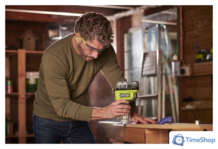 Кромочно-петельный фрезер Ryobi RTR18-0 5133005654 (без АКБ) - Изображение №8 — Интернет-магазин Time-Shop