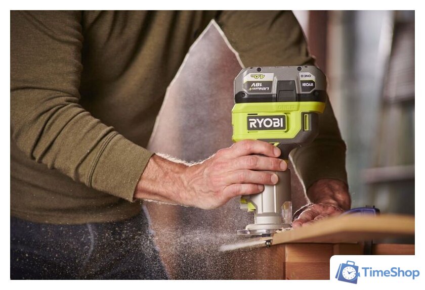 Кромочно-петельный фрезер Ryobi RTR18-0 5133005654 (без АКБ) - Изображение №9 — Интернет-магазин Time-Shop
