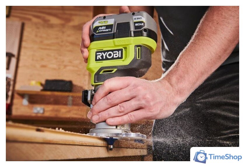 Кромочно-петельный фрезер Ryobi RTR18-0 5133005654 (без АКБ) - Изображение №11 — Интернет-магазин Time-Shop