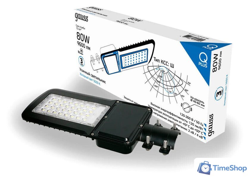 Уличный прожектор Gauss Qplus 629535380 - Изображение №6 — Интернет-магазин Time-Shop