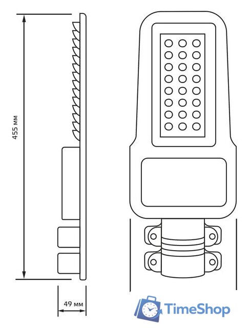 Уличный прожектор Gauss Qplus 629535380 - Изображение №2 — Интернет-магазин Time-Shop