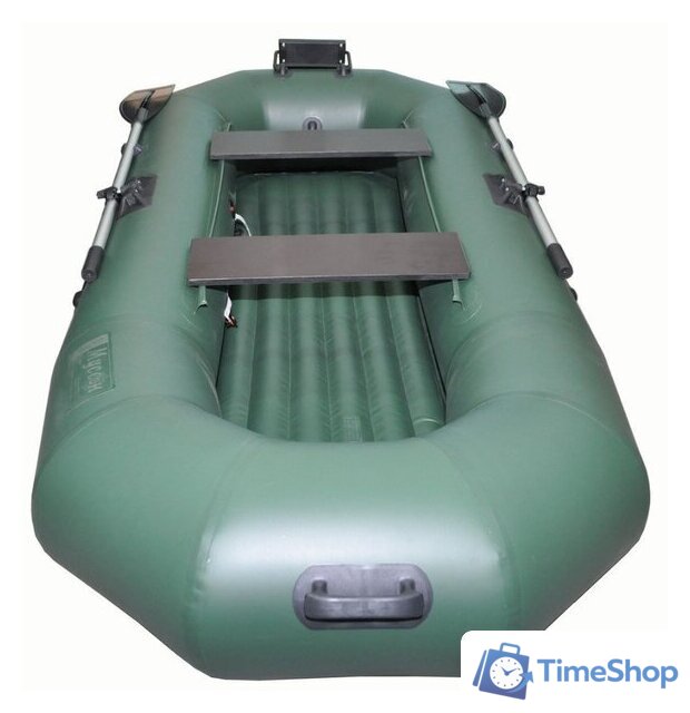 Моторно-гребная лодка Муссон Н-270 НД ТР (зеленый) - Изображение №4 — Интернет-магазин Time-Shop