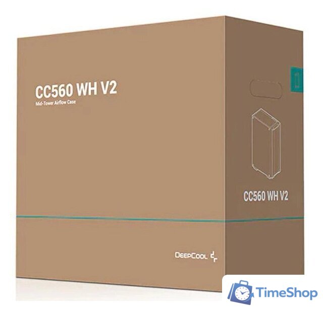 Корпус DeepCool CC560 WH V2 R-CC560-WHGAA4-G-2 - Изображение №6 — Интернет-магазин Time-Shop