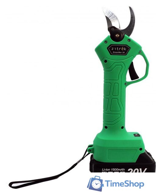 Секатор Zitrek GreenNer 20 082-1855 (с 2-мя АКБ, кейс) - Изображение №6 — Интернет-магазин Time-Shop