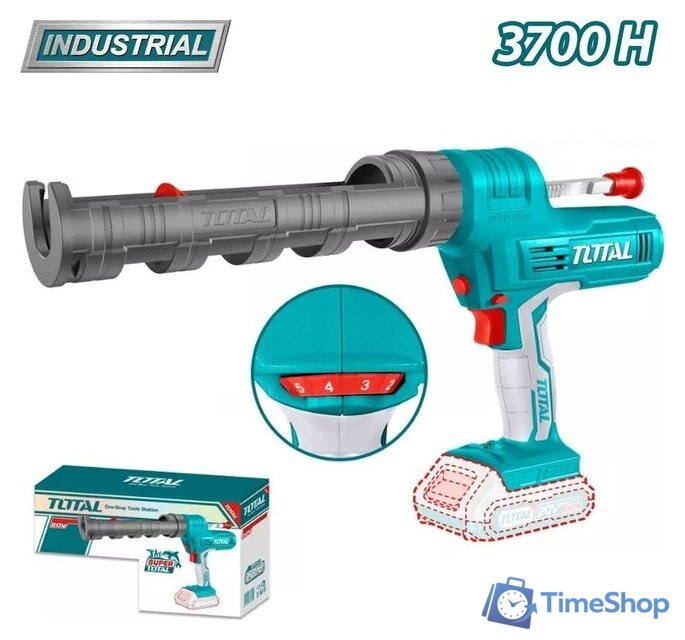 Пистолет для герметика Total TCGLI2001 - Изображение №1 — Интернет-магазин Time-Shop
