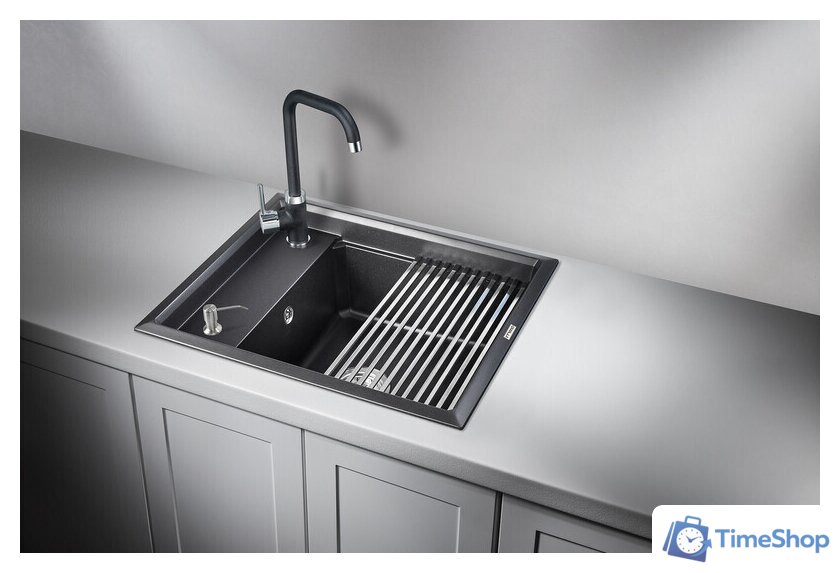 Кухонная мойка Granula KS-6004 (шварц) - Изображение №2 — Интернет-магазин Time-Shop