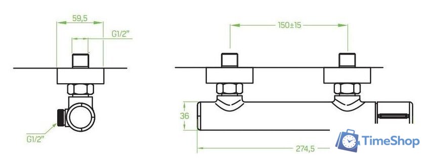 Смеситель Laveo Pretto BAO 740D - Изображение №2 — Интернет-магазин Time-Shop