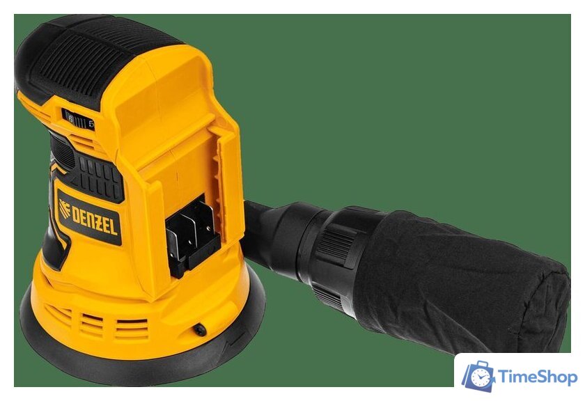 Эксцентриковая шлифмашина Denzel COS-125-0 (без АКБ) - Изображение №4 — Интернет-магазин Time-Shop