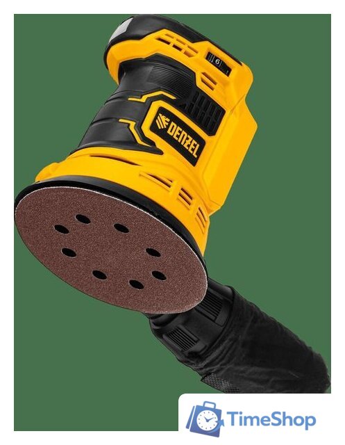 Эксцентриковая шлифмашина Denzel COS-125-0 (без АКБ) - Изображение №9 — Интернет-магазин Time-Shop