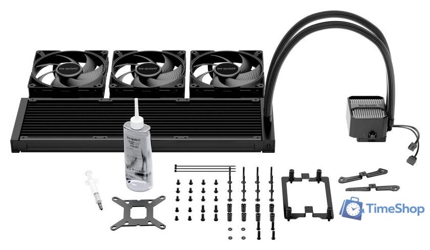 Система жидкостного охлаждения для процессора be quiet! Silent Loop 3 420mm BW026 - Изображение №7 — Интернет-магазин Time-Shop