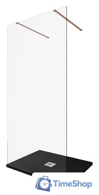 Душевая стенка Allen Brau Infinity 3.21047.60 323839 (медь браш) - Изображение №3 — Интернет-магазин Time-Shop