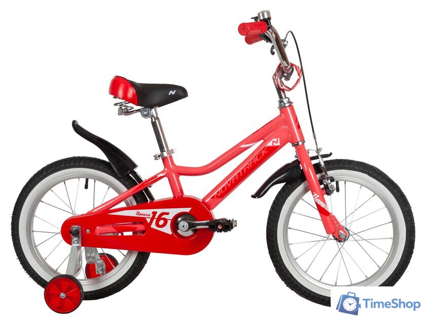 Детский велосипед Novatrack Novara 16 2022 165ANOVARA.CRL22 (красный) - Изображение №1 — Интернет-магазин Time-Shop