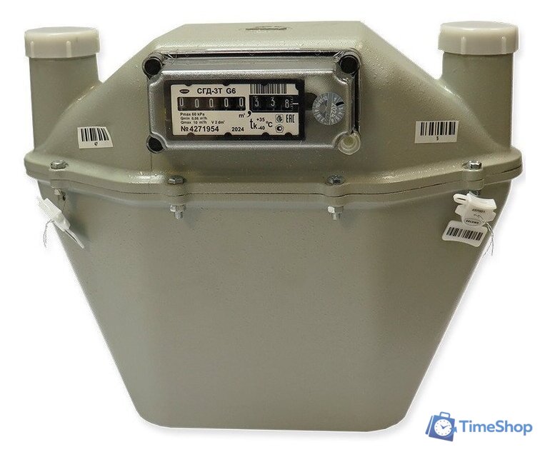 Счетчик газа БелОМО СГД-3Т-2-2 G6 (правый) - Изображение №2 — Интернет-магазин Time-Shop
