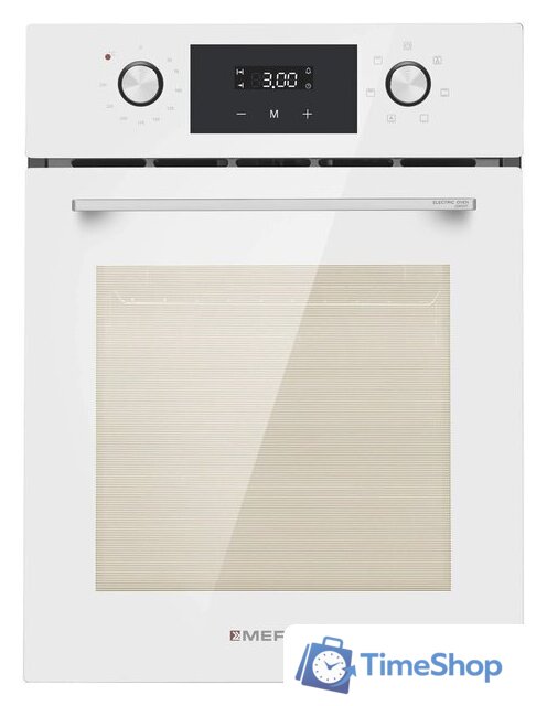 Электрический духовой шкаф Meferi MEO458WH Comfort - Изображение №2 — Интернет-магазин Time-Shop