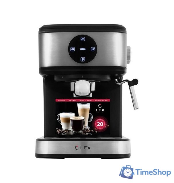 Рожковая кофеварка LEX LXCM 3502-1 - Изображение №3 — Интернет-магазин Time-Shop