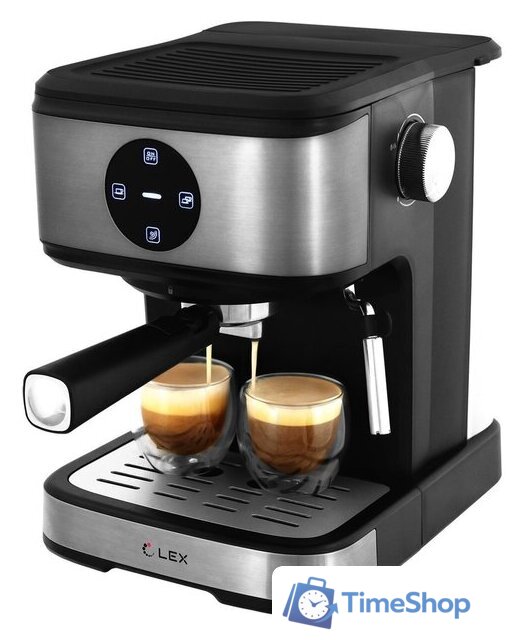 Рожковая кофеварка LEX LXCM 3502-1 - Изображение №1 — Интернет-магазин Time-Shop