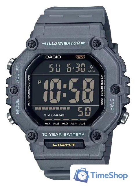 Наручные часы Casio AE-1600H-8B - Изображение №1 — Интернет-магазин Time-Shop