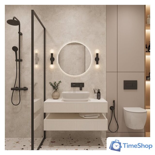  ЗОВ Тумба под умывальник Токио Премиум 120 TP120WWPTOC0 (белый) - Изображение №7 — Интернет-магазин Time-Shop