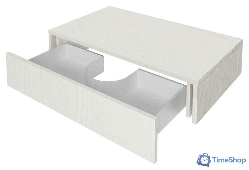  ЗОВ Тумба под умывальник Токио Премиум 120 TP120WWPTOC0 (белый) - Изображение №2 — Интернет-магазин Time-Shop