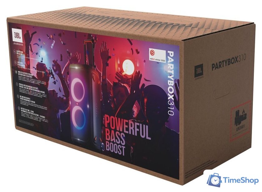 Патибокс JBL Partybox 310 (без микрофона) - Изображение №13 — Интернет-магазин Time-Shop
