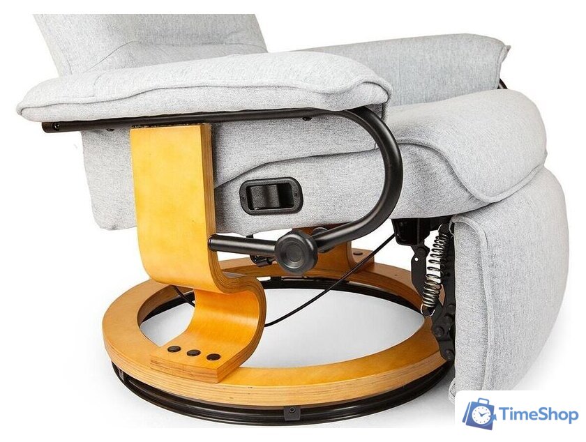 Массажное кресло Calviano 2162 (серый) - Изображение №6 — Интернет-магазин Time-Shop