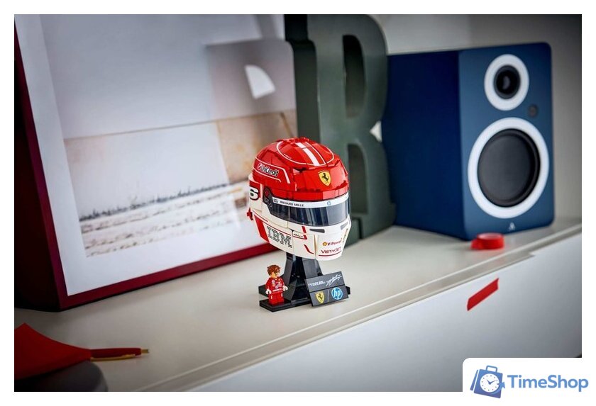 Конструктор LEGO Editions 43014 Шлем Шарля Леклера команды Scuderia Ferrari HP - Изображение №12 — Интернет-магазин Time-Shop